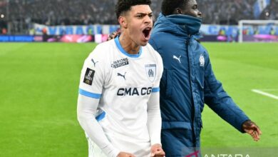 Marseille susah payah amankan kemenangan 3-2 berhadapan dengan Lyon