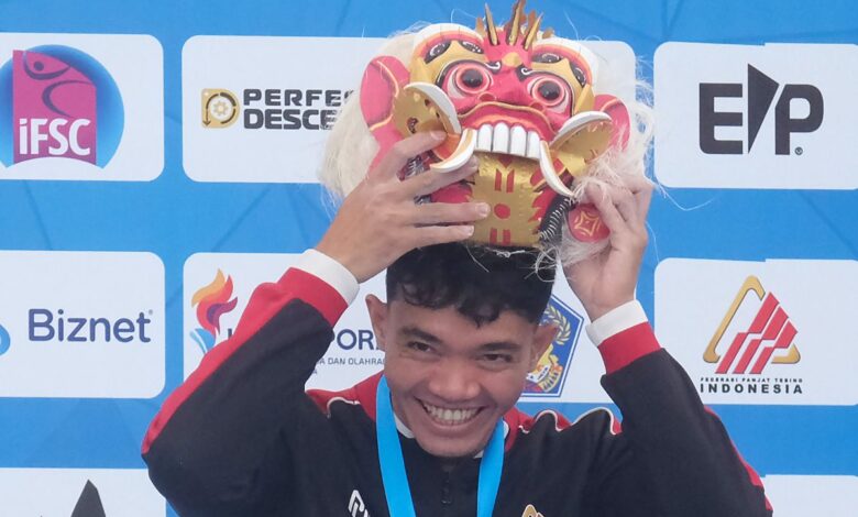 Profil Kiromal Katibin: Atlet panjat tebing Indonesia juara dunia 2025