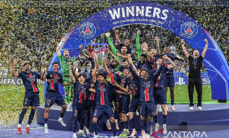 UEFA umumkan susunan kelompok terbaik Turnamen Champions 2025, PSG mendominasi