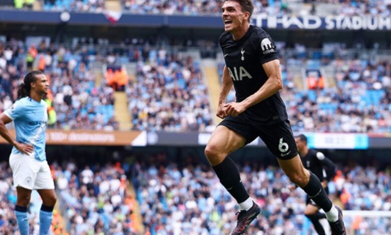 Tottenham Hotspur hajar Manchester City 2-0 dalam di Etihad Stadium