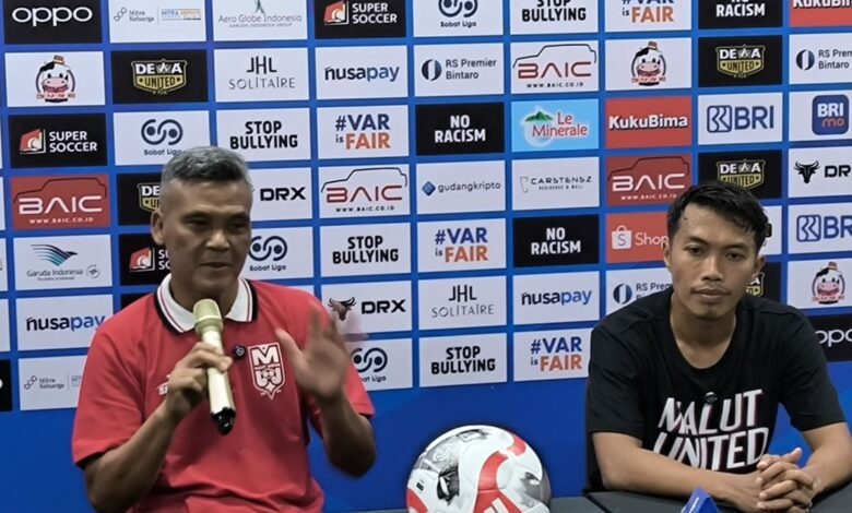 Pelatih lokal Hendri Susilo antar Malut United bungkam Dewa United 3-1