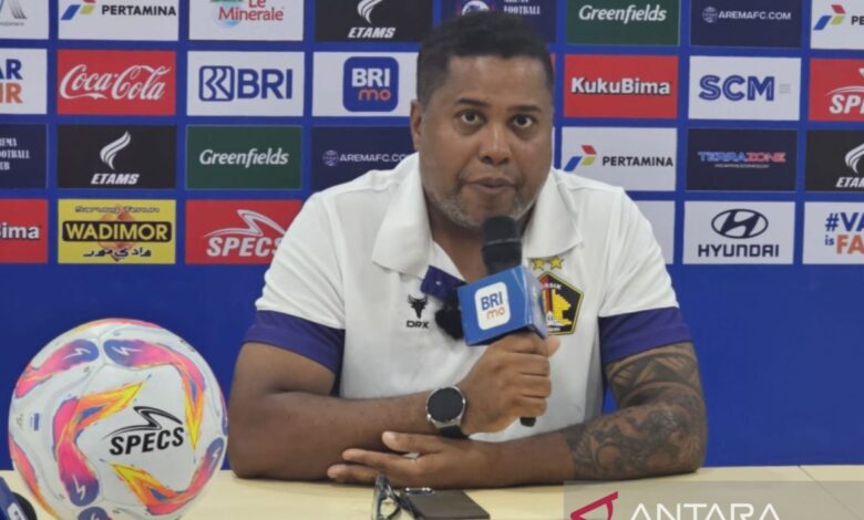 PSBS Biak tak pasang targer tinggi pada BRI Super League 2025/2026