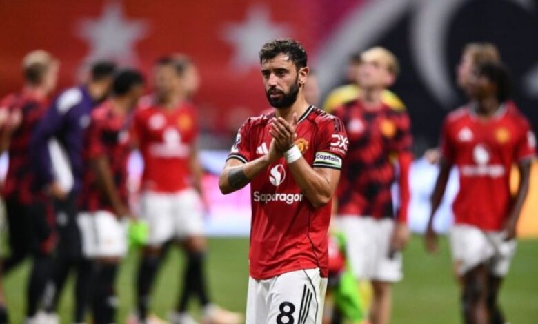 Bruno kemudian De Gea berbalas instruksi jelang Manchester United vs Fiorentina