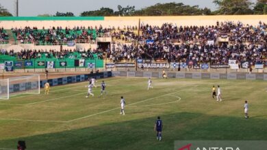 PSIM imbang 1-1 versus Arema pada Yogyakarta