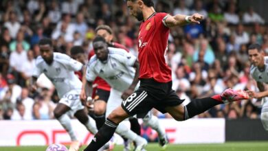 Manchester United gagal menang seusai ditahan imbang Klub sepak bola Klub sepak bola Fulham 1-1
