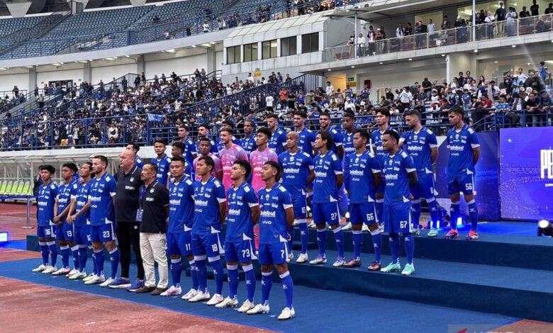 Persib Bandung rilis skuad untuk musim 2025/2026