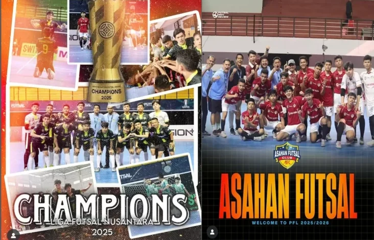 Asahan Futsal Juara Kejuaraan Futsal Nusantara 2025