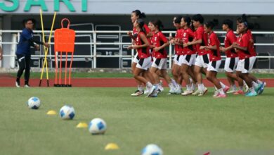 Timnas putri U-20 Indonesia tahan imbang Myanmar 2-2