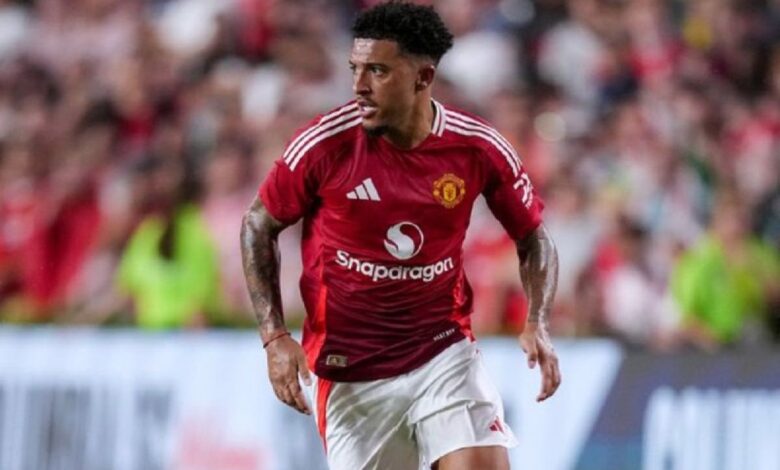 Winger Manchester United Jadon Sancho dikabarkan tolak tawaran Amerika Serikat Roma