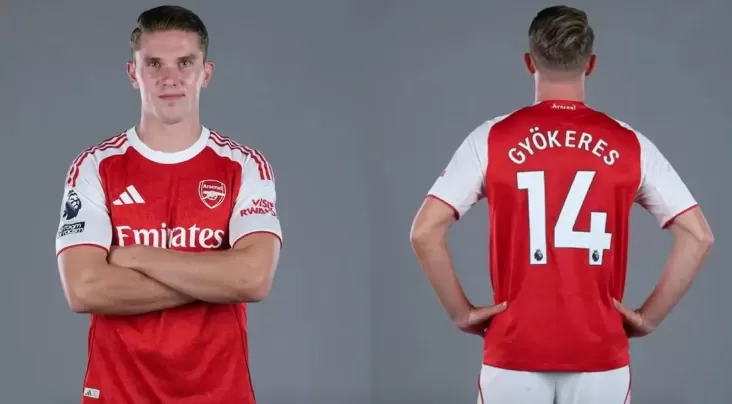 Viktor Gyokeres, Pemain Arsenal Senilai Rp1,3 triliun Tercapai Pecahkan Rekor Penjualan Jersey