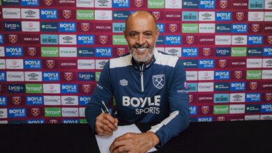 West Ham resmi tunjuk Nuno Esprito Santo sebagai instruktur baru