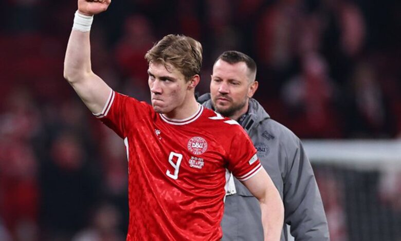 kelompok tim Napoli pinjam Rasmus Hojlund dari Manchester United