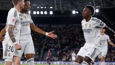 Hajar Levante 4-1, Real Madrid masih sempurna
