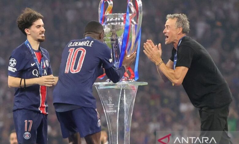 PSG pastikan cedera Ousmane Dembele dan juga juga Desire Doue