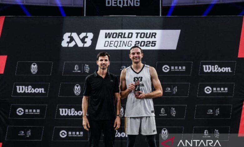 Justin Pierce jadi MVP FIBA 3×3 World Tour Deqing 2025