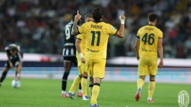 AC Milan hentikan rekor tak terkalahkan Udinese