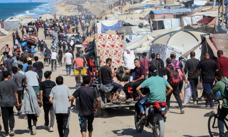 Pengungsi Palestina mulai perjalanan pulang ke Jalur Wilayah Wilayah Gaza utara