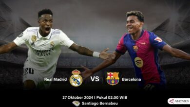 Statistik El Clasico: Real Madrid raih kemenangan terbanyak