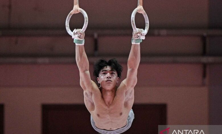 Isyarat tegas bumi untuk tanah tanah Israel dari panggung Kejuaraan Planet Senam