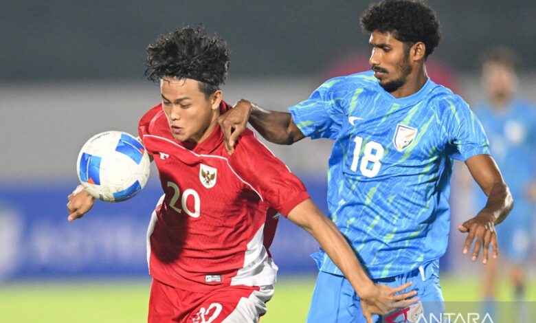 Tanah Air U-23 vs India: Dion Markx jadi starter, Hokky ujung tombak