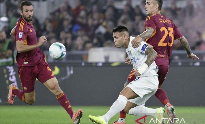 Permalukan Roma, Inter Milan rebut puncak klasemen dari kelompok tim Napoli