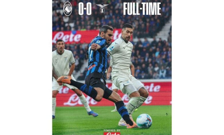 Atalanta imbang tanpa gol ketika jamu Lazio