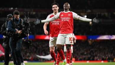 Arsenal libas Tottenham dengan skor 4-1, Eberechi Eze cetak hattrick