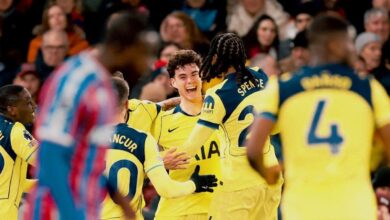 Gol Archie Gray menangkan Tottenham Hotspur satu gol tanpa balas menghadapi Crystal Palace