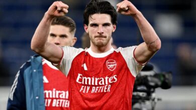 Arsenal ke final, Rice: Ini adalah adalah di dalam di malam hari hari terbaik pada Emirates