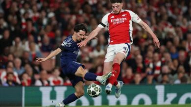 Rice pastikan Arsenal kekal pasukan yang digunakan kompak walau dikalahkan PSG