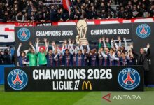 PSG masuk daftar kelompok yang digunakan sukses pertahankan peringkat juara Kompetisi Champions