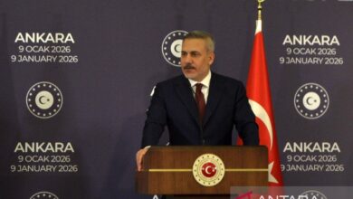 Menlu Turkiye Fidan kunjungi Indonesia, bahas perdagangan juga Daerah Daerah Gaza